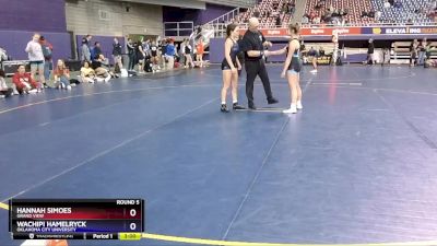 123 lbs Round 5 - Wachipi Hamelryck, Oklahoma City University vs Hannah Simoes, Grand View