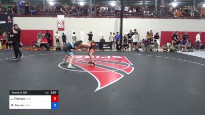 74 kg Round Of 128 - Johnny Thomas, Beaver Wrestling vs Max Parnis, MontCo Wrestling Club