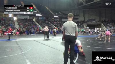 140 lbs 3rd Place Match - Khloe Keeler, Maize vs Marleah Denson, Winfield