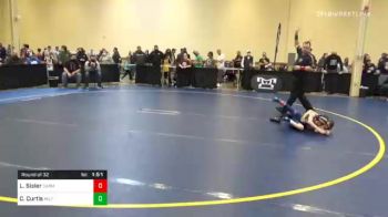 50 lbs Prelims - Levi Sisler, Carmichaels vs Cameron Curtis, Milton