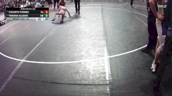 75 lbs Quarterfinal - Tristan Allison, The Best Wrestler vs Colesyn Forbes, Plainview