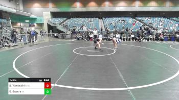 141 lbs Consi Of 8 #2 - Sean Yamasaki, San Francisco vs Guiseppe Guerra, St. Ambrose