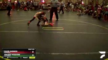 56 lbs Quarterfinal - Vincent McQuone, Yale Street vs Caleb Andress, Warhawks