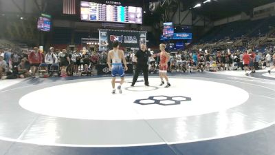 120 lbs Cons. Quarters - Joel Friederichs, Minnesota vs Carter Booze, Nebraska