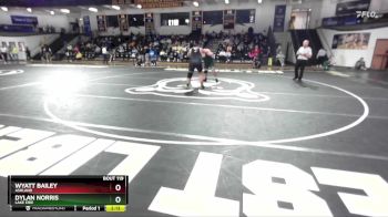 285 lbs Cons. Round 3 - Dylan Norris, Lake Erie vs Wyatt Bailey, Ashland