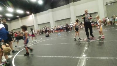 48 lbs Round 7 (8 Team) - Isaak Daniel, Rabbit Wrestling Club vs Sawyer Jackson, Washington Dual Team