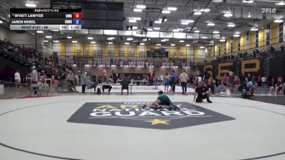 96 lbs 5th Place Match - Wyatt Lawyer, Iowa vs Jaren Nebel, Big Game Wrestling Club