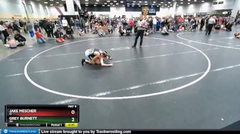 110 lbs Quarterfinal - Grey Burnett, OH vs Jake Mescher, ID