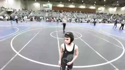 73 lbs Consi Of 8 #1 - Jake Green, Rampage vs Alayna Folsom, Willits Grapplin Pack