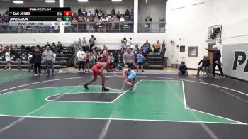 106 lbs Champ. Round 1 - Zac Jones, Hewitt-Trussville Middle School vs Jake Cook, Helena Middle School
