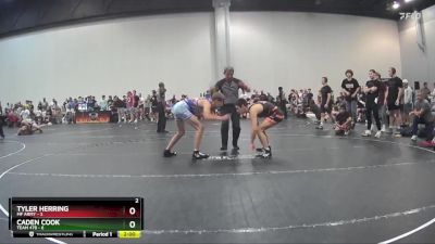 120 lbs Round 1 (6 Team) - Tyler Herring, MF Army vs Caden Cook, Team 478