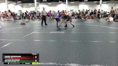 215 lbs Round 3 (4 Team) - Jayden Balboni, New England Gold vs James Regemann, Suzie WC