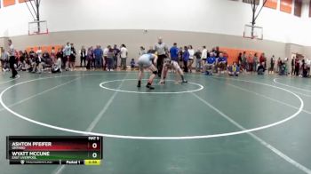 120 lbs Cons. Round 3 - Ashton Pfeifer, Ontario vs Wyatt McCune, East Liverpool