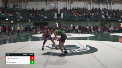 125 lbs Champ. Round 1 - Maximo Renteria, Illinois vs Oscar Sanchez, Ohio University