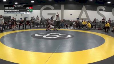 105 lbs Round 5 (6 Team) - Jace Hauan, Junior Terps Xtreme vs Dominik Coleman, Steel Valley Renegades Wrestling Club