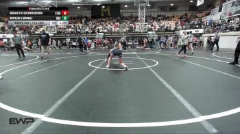 110 lbs Semifinal - Brailyn Schroeder, Standfast OKC vs Sicilie Lomeli, Shelton Wrestling Academy