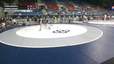 175 lbs Cons. Sub-rd Of 32 - Ryder Bernholz, New Jersey vs Dominic Ratigan, Idaho