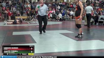 148-157 lbs 1st Place Match - Addison Burden, Solon vs Dakota Cornell, Vinton-Shellsburg