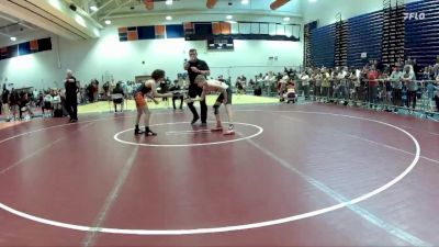 96 lbs Quarterfinal - Bridger Clemons, Richmond Wrestling Club vs David Savage, PWC