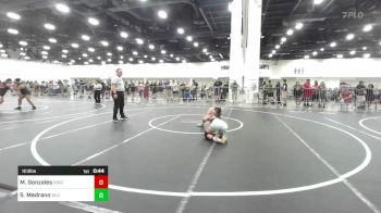 123 lbs Consi Of 8 #2 - Mya Gonzales, Kingdom WC vs Solis Medrano, Wlv Jr Wrestling