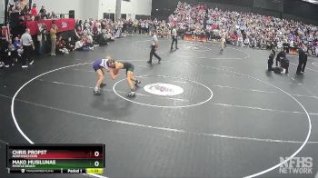 4A 113 lbs 1st Place Match - Chris Propst, Northwestern vs Mako Musilunas, Myrtle Beach