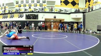 190 lbs Round 2 - Bianca Lomeli, Highland Wrestling Club vs Brylee Blackwell, Mooresville Wrestling Club