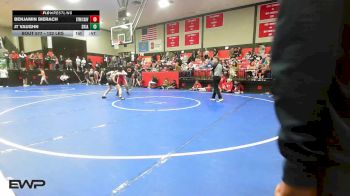 132 lbs Consi Of 16 #2 - Benjamin Bierach, Bookert T Washington vs JT Vaughn, Skiatook HS