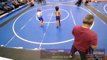 52 lbs Rr Rnd 2 - Cayson Buchanan, Lions Wrestling Academy vs Patrick Sanchez, Team Tulsa Wrestling Club