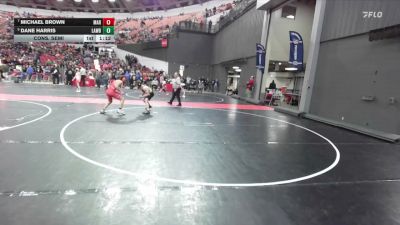 150 lbs Cons. Semi - Michael Brown, Marshfield vs Dane Harris, BAM Training Center