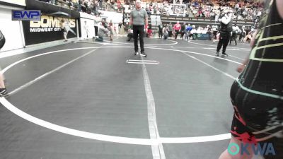 67 lbs Quarterfinal - Kreed Florie- Sanders, Del City Little League vs Easton Powell, Elgin Wrestling