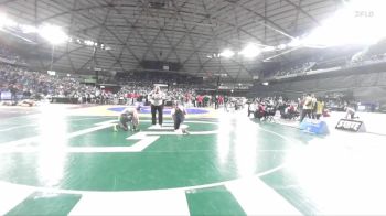 Boys 1B/2B 285 Cons. Round 1 - Blake Burkett, Winlock vs Alekz Torres-Pineda, Manson