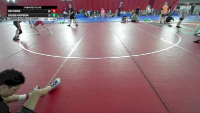 120 lbs Semis & Wb (16 Team) - Kai Enos, Batavia A vs Julius Hopson, FZ Wrestling Club A