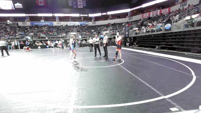 103.6 lbs Round Of 16 - Faith Anna Cooper, HURRICANE WRESTLING ACADEMY vs Ava Hansen, Nixa High School