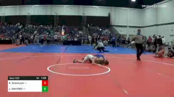 126 lbs Consolation - Adam Szewczyk, NC vs James Homfeld, MO