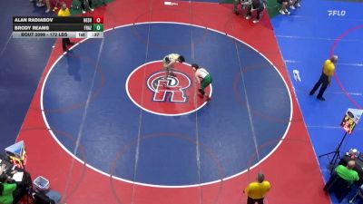 172 lbs 3rd Place - Alan Radjabov, Neshaminy vs Brody Reams, Frazier