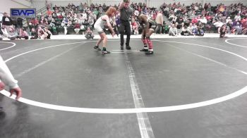 84 lbs Semifinal - Ej Turner Jr, HURRICANE WRESTLING ACADEMY vs Billy Spence, Fort Gibson Youth Wrestling