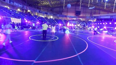 130 lbs Final - Ariel Biggs, Jackson County Wrestling vs Harmonie Carr, Elevate Wrestling Academy