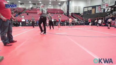 96 lbs Final - Kai Weiss, Open Mats vs Reid Tackett, Collinsville Cardinal Youth Wrestling