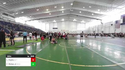 88 lbs 3rd Place - Luke Sigley, AZ Tilters vs Frank Motes Jr, Gold Rush Wrestling