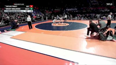 1A 138 lbs 1st Place Match - Taylor Finley, Tolono (Unity) vs Brody Widlowski, Coal City