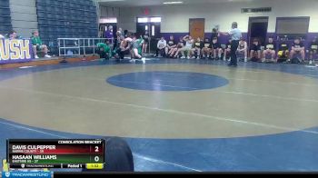 126 lbs Semis & 1st Wb (8 Team) - Hasaan Williams, Eastside Hs vs Davis Culpepper, Harris County