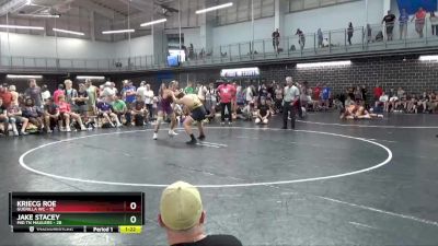 182 lbs 2nd Wrestleback (16 Team) - Jake Stacey, Mid TN Maulers vs Kriecg Roe, Guerilla WC