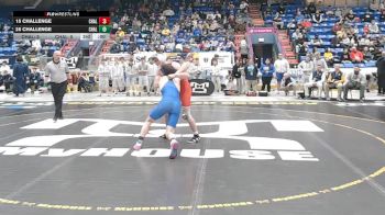 160 lbs Qtr-finals - Taylor Rohn, Saucon Valley vs Jonmark Harbaugh, Chestnut Ridge