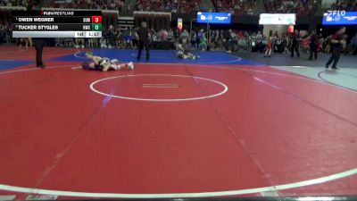 106 lbs Round 2 - Owen Wegner, Montana Disciples vs Tucker Stygles, Havre Wrestling Club