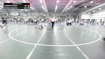 95 lbs Rr Rnd 3 - Cameron Cooper, Indiana Outlaws Red vs Michael Wilbur III, Gotcha-219