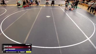 100 lbs Round 2 - Trace Rial, IA vs Eddie Salgado, IA