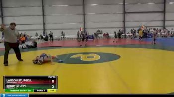 64 lbs Round 3 - Landon Sturgell, Virginia Elite vs Brody Sturm, PINnacle