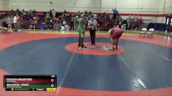 285 lbs Round 1 - Hayden Bradford, Huntsville vs Brandon Jones, Jackson-Olin HS