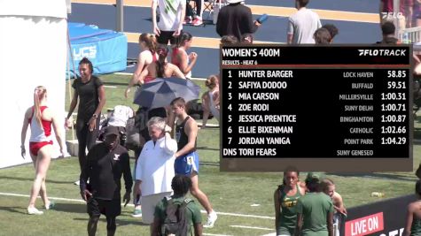 Women's 400m, Finals 7
