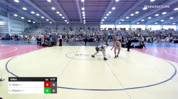 126 lbs Round Of 32 - Evan Gosz, Illinois Menace Thunder vs Luke Poore, Steller Trained Gold